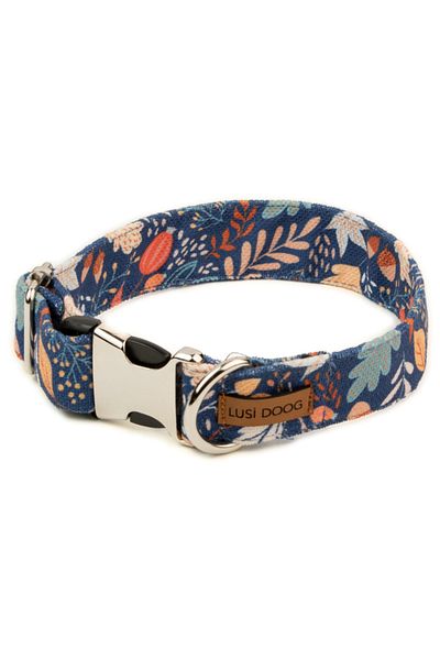 Lusi Doog Autumn Themed Dog Collar
