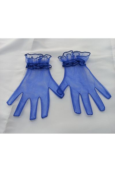 es moda shop Girl's Gloves - Saks Blue Baby Bella