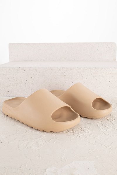 Getcho Papuci Burdof pentru femei, crem, plajă, piscină, mare