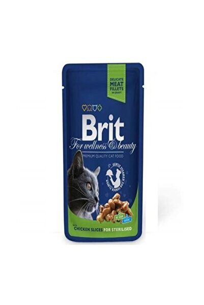 Brit Care Brit Pouch Sterilized Pui Canin pisică Conservă 100 gr