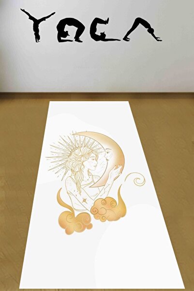 Genel Markalar Ayı Tutan Kız Yıkanabilir Kaymaz Taban Leke Tutmaz Yoga Matı P...