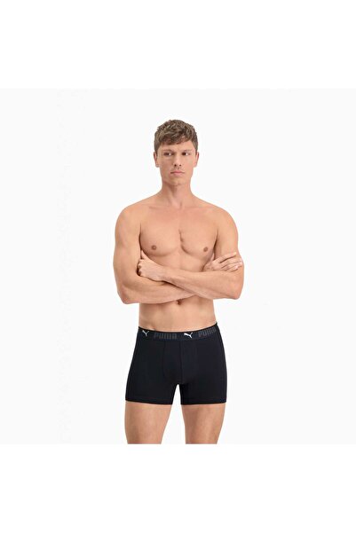 Puma SPORT COTTON BOXER 2P black