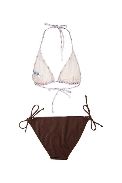 Swimfoam Spaghetti Triangle Bikini - Polka Dot Set