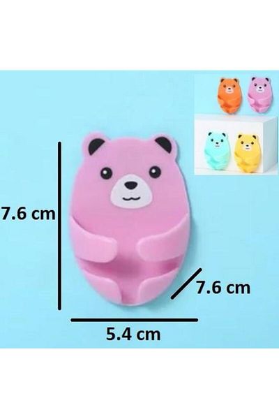 optana Plug Holder 4 PCS Self Adhesive Cable Plug Socket Holder Airfreyer Kitchen Organizer