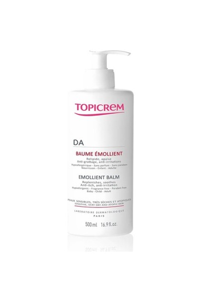 Topicrem Ad Emollient Balm 500ml - Çok Kuru Hassas Ve Atopik Ciltler Için Bak...