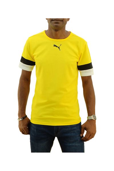 Puma Tricou pentru bărbați din jerseu Teamrise, potrivit pentru utilizare zilnică și antrenament