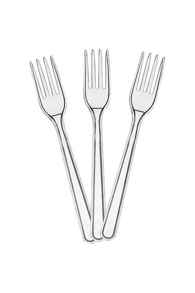 Kumsal Mutfak Leva House - 10-piece Large Plastic Fork