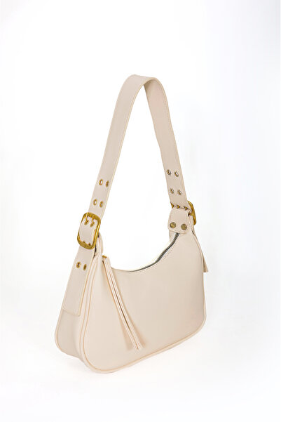 DENSİLA حقيبة يد وكتف كريمية نسائية