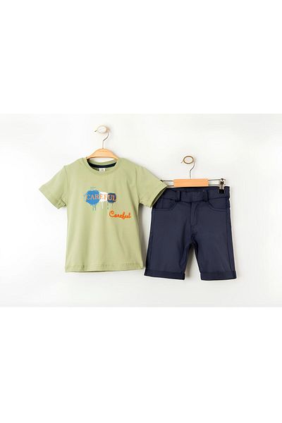 Cool Exclusive Boy's Shorts Set - Printed and Double Pocket