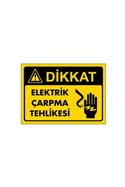 ERGÜNDOĞDU ELEKTRİK ÇARPMA TEHLİKESİ UYARI LEVHASI 272