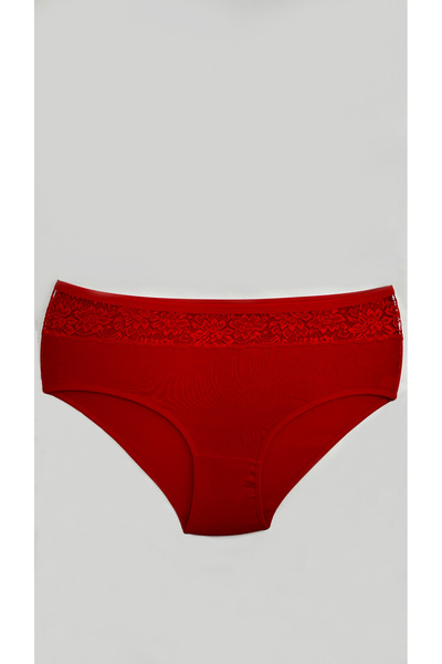 Clara Butik 4-пачка жіночих трусиків-боксерів з високою талією та мереживом (надзвичайно м'які та еластичні)