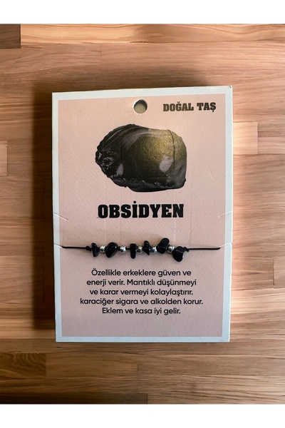 bidolusarf Doğal Taş Bileklik Çakra