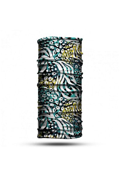 nehir eşarp Leaf Patterned Bandana Buff Baf Neck Collar