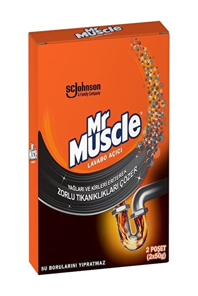 Mr. Muscle Mm Granül Lavabo Açıcı 2x50g