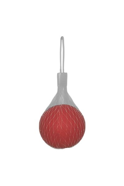 Markapet Thermoplastic Hard Dog Play Ball 5 Cm Small Red