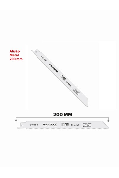 Eratool TİLKİ KUYRUĞU TES.AĞZI S1022HF AHŞAP/METAL ERA51808 ERATOOL