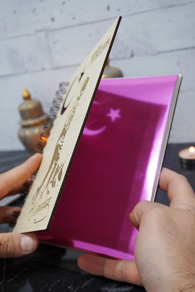 markcat Caiet de planuri din lemn Mustafa Kemal Atatürk - Agenda nedatat - Planificator zilnic (CAIET DE PLANIFICARE) A5
