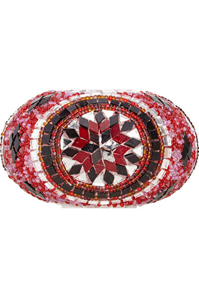 Demmex Otantik Mozaik Avize Aplik Lambader Cam 18 Cm Sadece Cam Aparat Yoktur