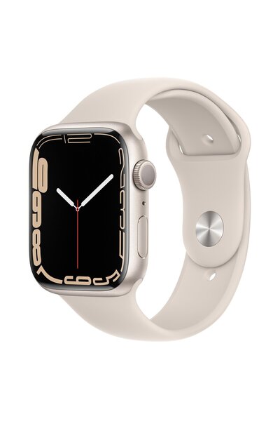 Apple Watch Seri 7 41mm (GPS) Alüminyum Kasa Yıldız Işığı - Yenilio Yenisi - MKMY3TU/A