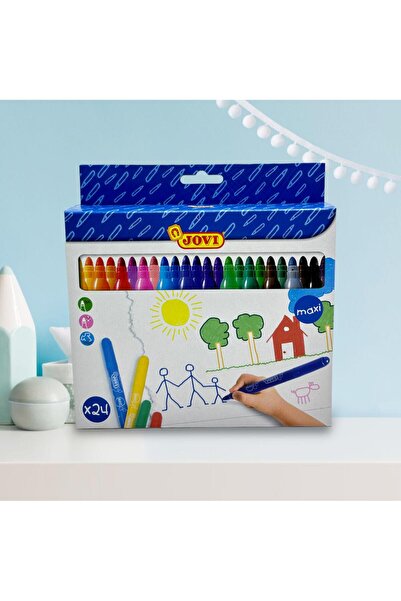 Jovi قلم جوفي 24 لونًا