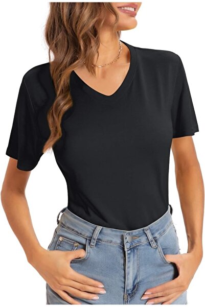 HRN Textile μπαμπού βασικό μπλουζάκι