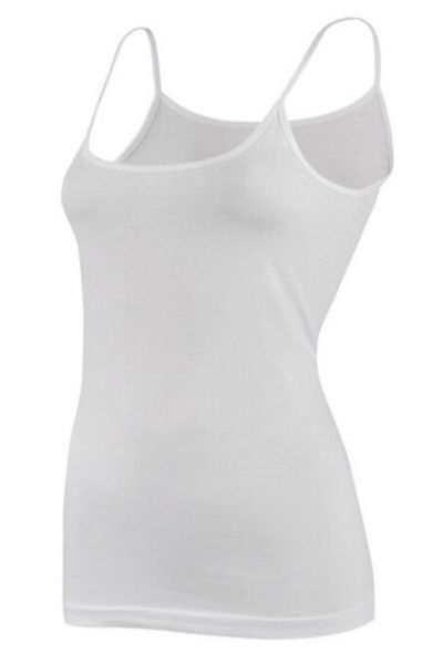 YILDIZ Γυναικείο λευκό μοντάλ εσώρουχο Super Thin String Strap Poky