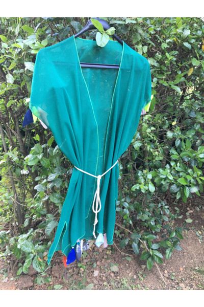 IŞIN Women's Green Pareo