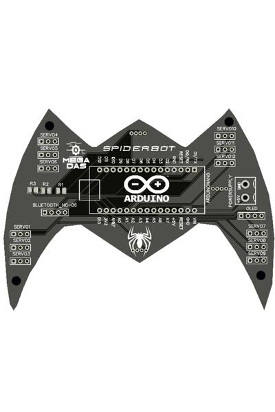 Arduino Spider Örümcek Robot Devre Kartı