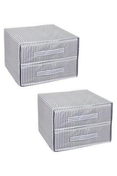 ALAS قطعتين - منظم أدراج مكون من قسمين - منظم أدراج متعدد الأغراض