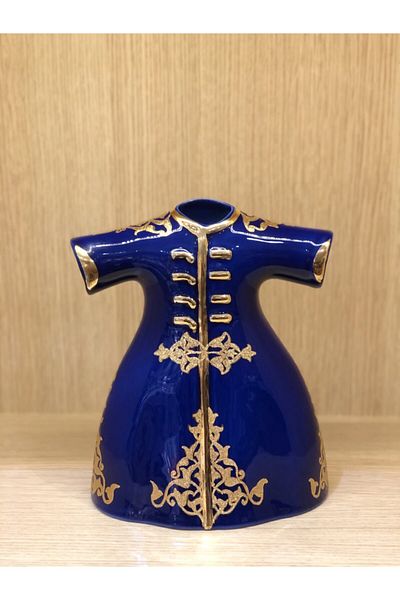 Güral Porselen 24 Cm Hand Decorated Velvet Boxed Decorative Kaftan