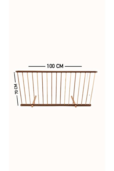 naturbird Ahşap Kapı Önü Köpek Çiti ( Yükseklik 70 Cm )