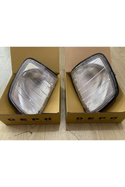 Depo Mercedes W124 Beyaz Sinyal Lambası Seti
