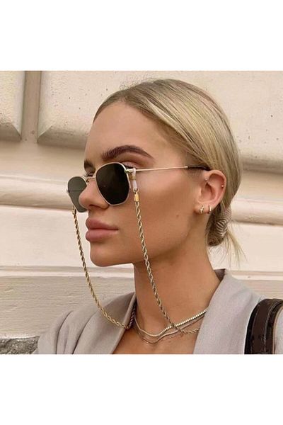 imperial accessories ملحقات النظارات بسلسلة النظارات الذهبية من أوجيه