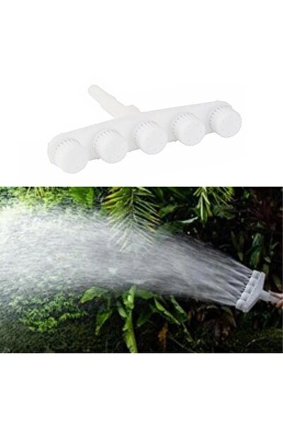 Genel Markalar 5 Kafalı Peyzaj Bahçe Tarla Çim Sulama Başlığı Yüksek Basınçlı...