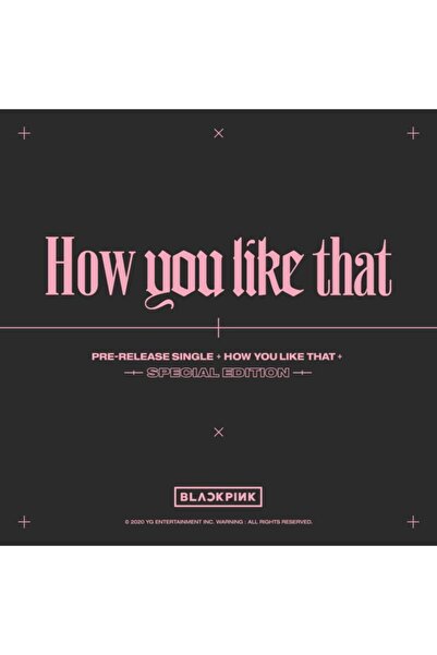 BLACK PINK Blackpınk - Specıal Edıtıon Album [how You Like That]