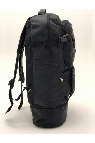 Wander Bellows Mountaineer Black Backpack