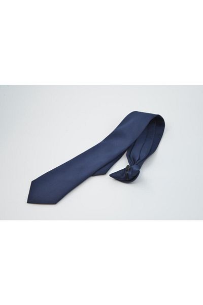 Brianze Ready Tied Navy Blue Clip Tie