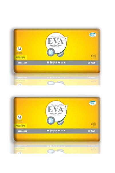 EVA Classic Panties 60 Pieces Medium Women Men Patient Diapers