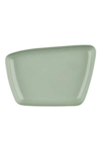 Kütahya Porselen Harp 26X17 cm 2' Pit Plate Green