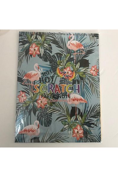 Esmay Magic Notebook, Black Leaf Engravable Notebook A4 10 Sheets