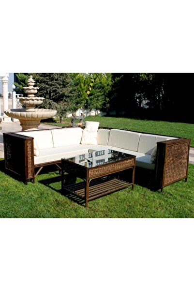 ÇELİKLER HALI MOBLYA Ahşap Köşe Takımı