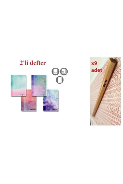 Faber Castell Kdik A5 Акварельні фарби, 2 зошити та 9 натуральних олівців для...