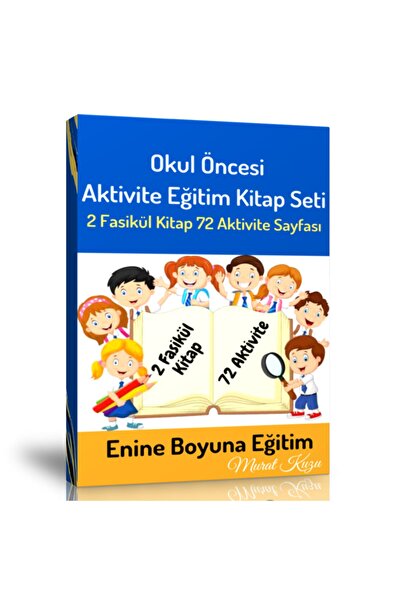 Enine Boyuna Eğitim Preschool Activity Training Book Set (2 Phasic Books)
