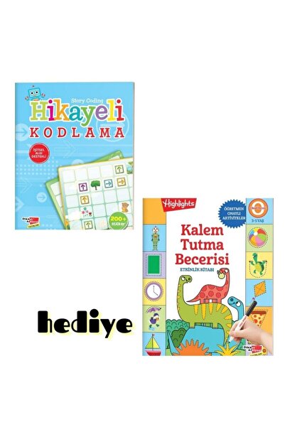 Dikkat Atölyesi Yayınları Okul Öncesi Kalem Tutma Becerisi Etkinlik Kitabı Hi...