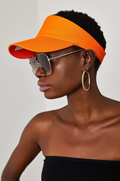 tuplepie قبعة تنس واقية من الأشعة فوق البنفسجية للجنسين - برتقالي