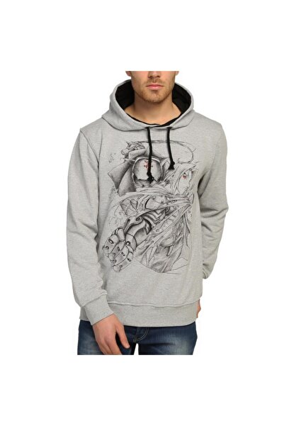 Bant Giyim - Fullmetal Alchemist Hooded Men's Sweatshirt Hoodie