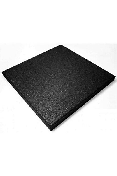 zemindose Siyah Renk Karo Kauçuk Zemin 40x40