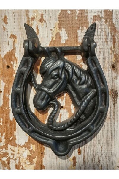 HOUSE2HOME Ciocan de cal din alama neagra oxidata, realizat manual