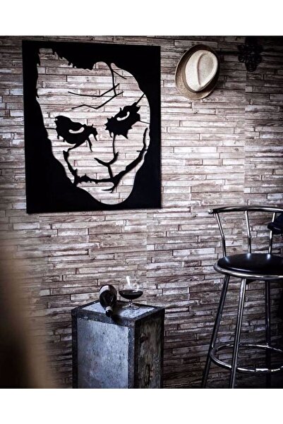 Genel Markalar Joker Ledli Duvar Süsü Mdf Tablo Duvar Aksesuarı Ahşap Tablo