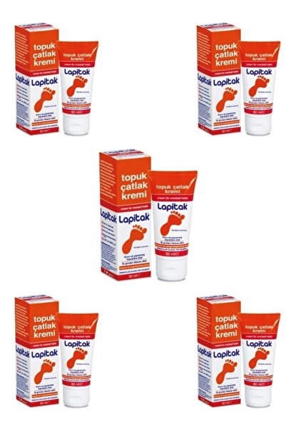 Lapitak Topuk Çatlak Kremi 60 Ml (5 Kutu)